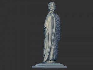 Swami Vivekanand pose Modelo de impresión 3D