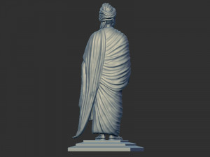 Swami Vivekanand pose Modelo de impresión 3D