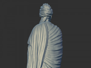 Swami Vivekanand pose Modelo de impresión 3D