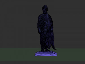Swami Vivekanand pose Modelo de impresión 3D