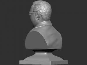 Bhimrao Ambedkar bust Model Cetak 3D