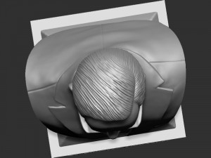 Bhimrao Ambedkar bust Model Cetak 3D