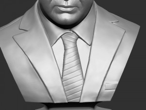 Bhimrao Ambedkar bust Model Cetak 3D