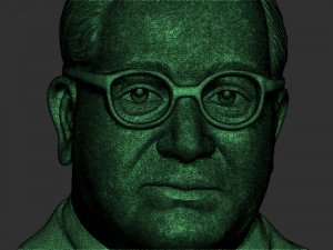 Bhimrao Ambedkar bust Model Cetak 3D