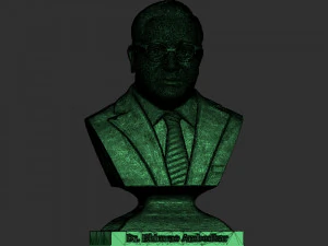 Bhimrao Ambedkar bust 3D Print Model