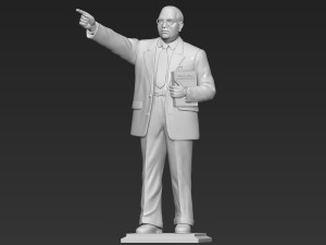 Dr Bhimrao Ambedkar 3D Print Model