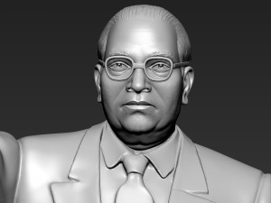 Dr Bhimrao Ambedkar 3D Print Model