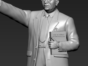 Dr Bhimrao Ambedkar 3D Print Model