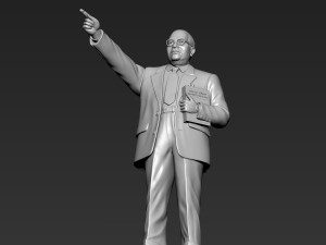 Dr Bhimrao Ambedkar 3D Print Model