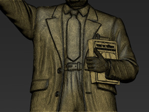 Dr Bhimrao Ambedkar 3D Print Model