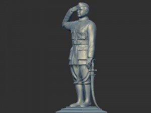 Subhash Chandra bose 3D-Druckmodell