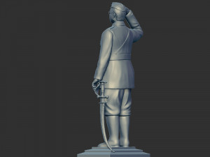 Subhash Chandra bose 3D-Druckmodell