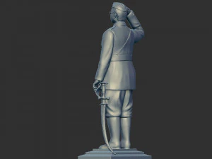 Subhash Chandra bose 3D Print Model
