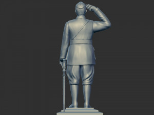 Subhash Chandra bose 3D-Druckmodell
