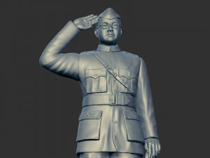 Subhash Chandra bose 3D Print Model