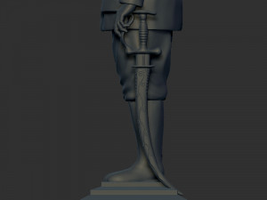 Subhash Chandra bose 3D-Druckmodell