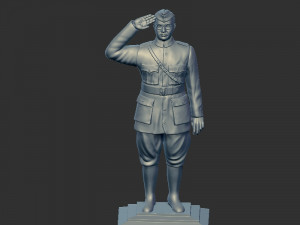 Subhash Chandra bose 3D-Druckmodell