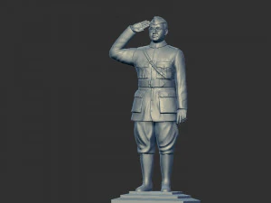 Subhash Chandra bose 3D Print Model