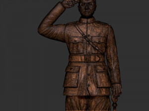Subhash Chandra bose 3D-Druckmodell