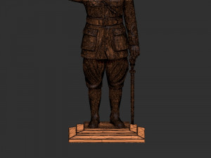 Subhash Chandra bose 3D-Druckmodell