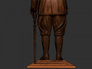 Subhash Chandra bose 3D-Druckmodell