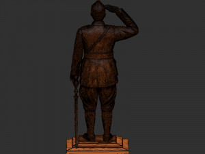 Subhash Chandra bose 3D-Druckmodell