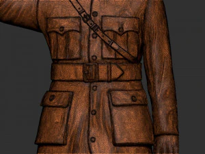 Subhash Chandra bose 3D Print Model