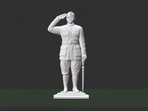 Subhash Chandra bose 3D Print Model