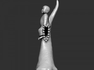 Baby Buddha on tree Modelo de impresión 3D
