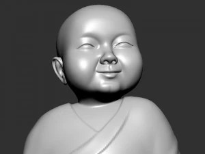 Baby Buddha on tree 3D Print Model