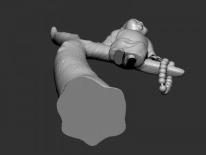 Baby Buddha on tree Modelo de impresión 3D