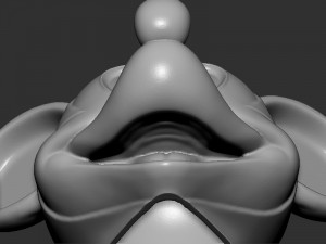 Mikky mouse Head Mask 3Dプリントモデル
