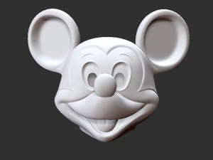 Mikky mouse Head Mask 3D Print Model