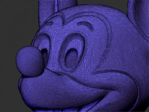 Mikky mouse Head Mask 3D Print Model