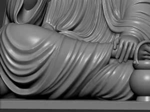 Guru Nanak model 3D Print Model