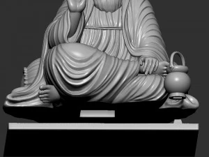Guru Nanak model 3D Print Model
