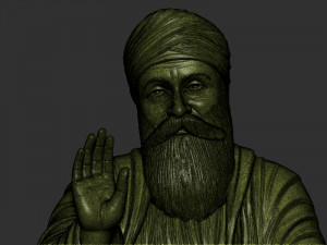 Guru Nanak model 3D Принт Модель