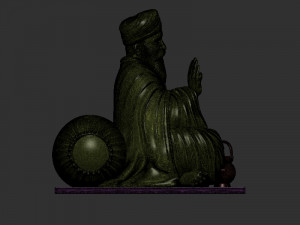 Guru Nanak model 3D Принт Модель