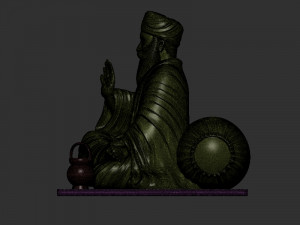 Guru Nanak model 3D Принт Модель