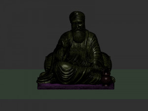Guru Nanak model 3D Принт Модель