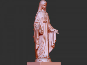 Marry Standing pose 3Dプリントモデル