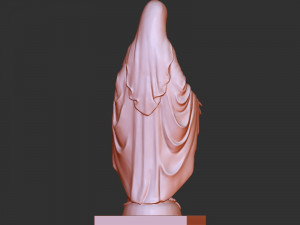 Marry Standing pose 3Dプリントモデル