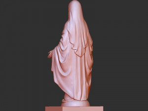 Marry Standing pose 3Dプリントモデル