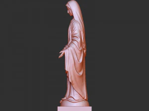 Marry Standing pose 3D Print Model