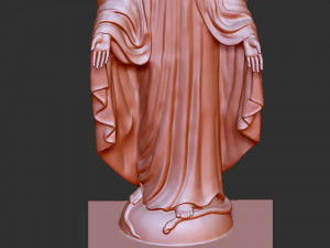 Marry Standing pose 3Dプリントモデル