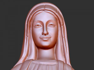 Marry Standing pose 3D Print Model