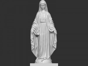 Marry Standing pose 3Dプリントモデル