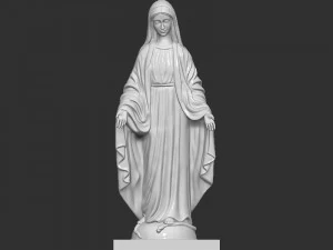 Marry Standing pose 3D Print Model