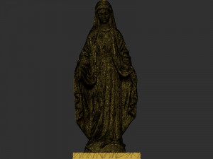 Marry Standing pose 3Dプリントモデル