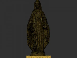 Marry Standing pose 3D Print Model